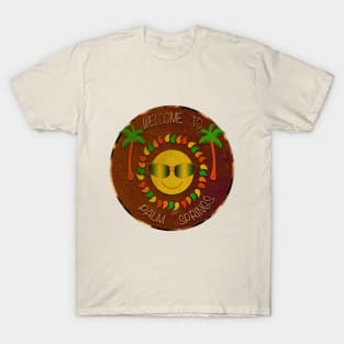 Welcome To Palm Springs Tiki Style T-Shirt